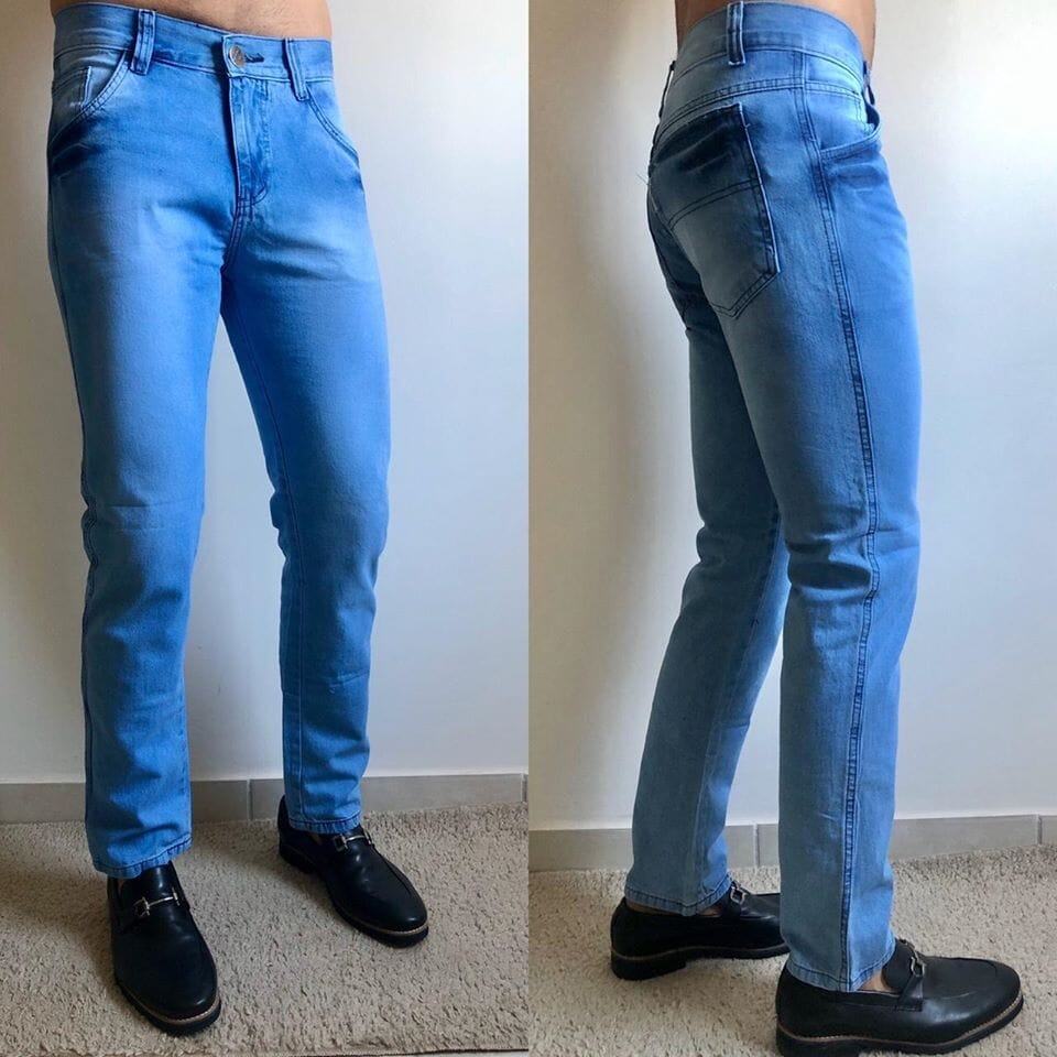 calça jeans tradicional masculina atacado