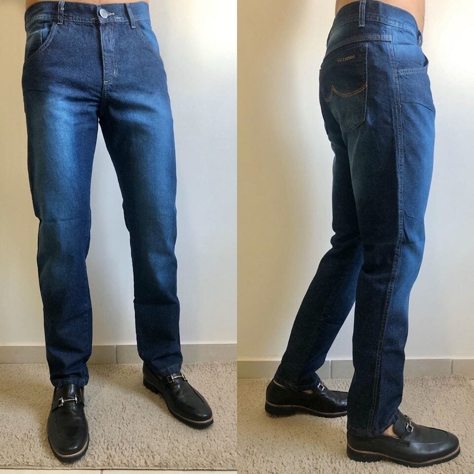 calça jeans tradicional masculina atacado